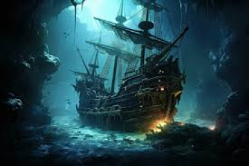 The Jolly Roger, Curse of the Devil’s Shroud - Traditional Escape Room Game Image - Optimal Escape, Evansville, Indiana